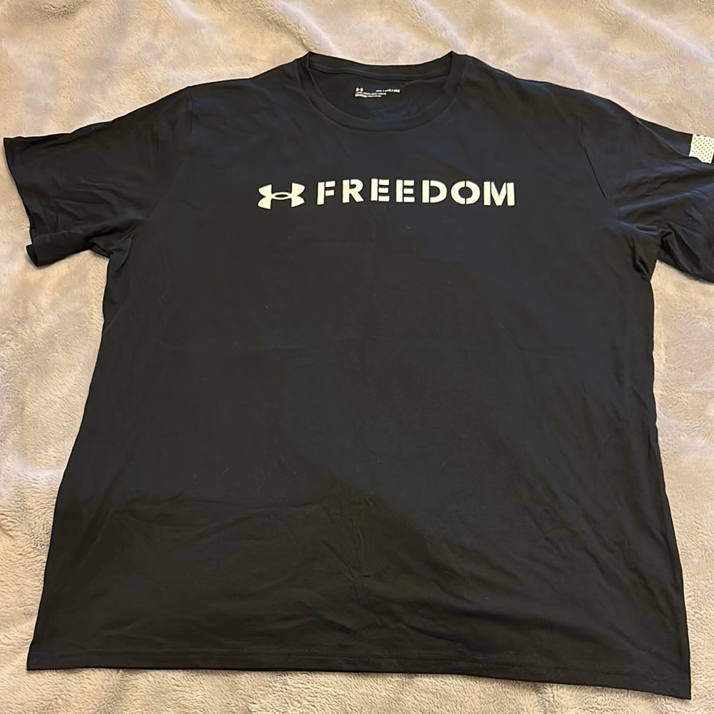 Under Armour Men's Black Freedom T-Shirt 3xl